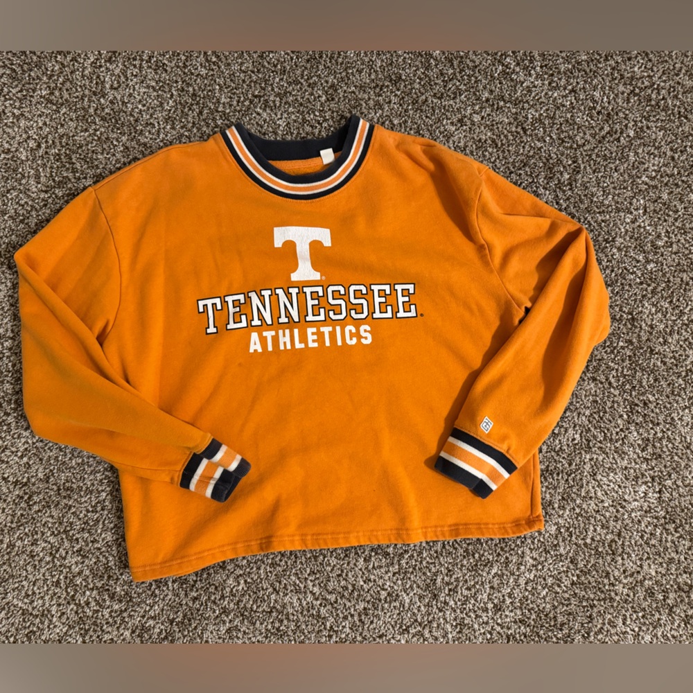 Tennessee Athletics Orange Crew Neck Sweater